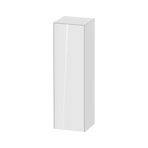 Шкафчик Duravit White Tulip WT1332L8585 1320х400х360 подвесной, 1 дверца, 3 полки, левый, белый гл