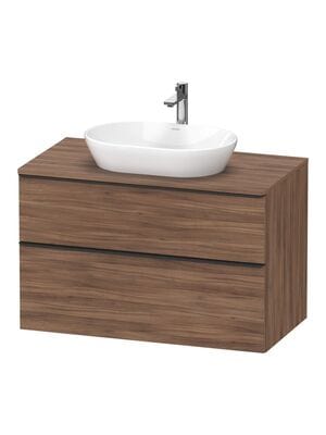 Тумба под раковину Duravit D-Neo 1000х550х644 подвесная, 2 ящика, орех натуральный DE4968004790000