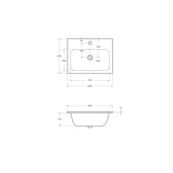 �������� ������������ Cezares 60 ��, ����� CZR-NAT-60-LVB