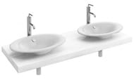 ���������� Jacob Delafon PARALLEL EB57-1400-N18 (1400�520�60) � 2 ������.��� Presqule �4439, �����