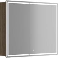 Зеркало-шкаф SANCOS Mirror (990х150х740) подвесное,LED-подсв.,сенсорное управ.,дуб чарльст. MI100ECH