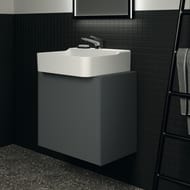 Тумба под раковину Ideal Standard CONCA (600x373x540) 2 ящика, антрацит матовый лак T3991Y2