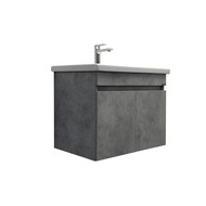 Тумба COMFORTY Осло-70ПД (700х550х450) подвесная, с раковиной, бетон светлый 00-00006118