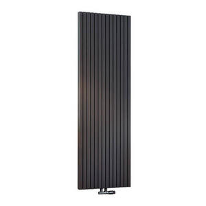 Дизайн-радиатор JAGA Tetra Wall H180 L33, 1504Вт, черный матовый (RAL7021) TETW0.180033.145/MM/SP