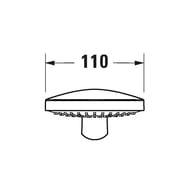����� ��� ���� Duravit UV0650013010 1 �����, ������ 19,5 �/���.,����/�����