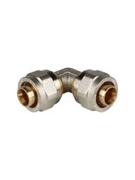 Уголок STOUT 20х20 обжимной, для металлопластиковых труб, SFS-0003-002020 — миниатюра 1