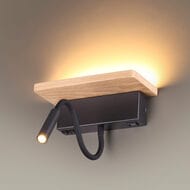 Бра Odeon Light Woody 3868/8WL, черный
