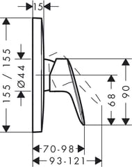 ��������� Hansgrohe Logis 71605000 ��� ����, ������������, �������������, �������� �����