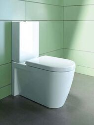 Сиденье для унитаза DURAVIT STARCK 2/DARLING NEW SoftClose съемное, петли нерж.сталь 0069890000