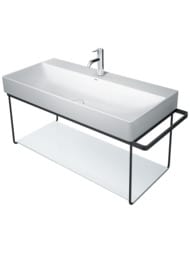 Полка стеклянная для консоли Duravit DuraSquare 970х380 белая 0099658300 — миниатюра 2
