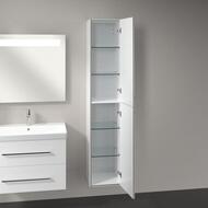Пенал Villeroy & Boch Avento (350х1760х370) петли справа, 2 дверцы, белое стекло A89401B4