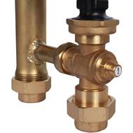 Насосная группа STOUT для твердотопливных котлов 1 с насосом Grundfos UPSO 25-65 SDG-0014-002502