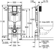 Grohe Rapid SL ����������� ��� ���������� ������� 3�1 ������� ����� Skate Cosmopolitan S 395010000
