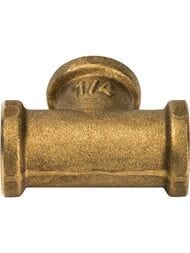 Тройник STOUT 1/4"ВВВ, латунь,  SFT-0019-000014