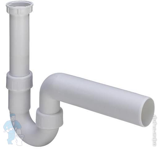 Трубный сифон Viega для моек 1 1/2\"x40мм горизонтальный отвод, белый ...