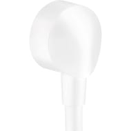 Шланговое подсоединение Hansgrohe Fixfit E  без клапана обратного тока, белый матовый 27454700