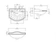 �������� ��������� Devon&Devon Oxford IBLG3FOXF 650�500�300 � 3 ����������� ��� ���������, �����