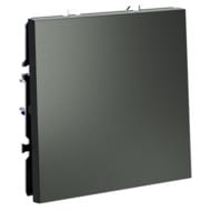 Проходной переключатель одноклавишный Voltum S70 VLS010306, титановый