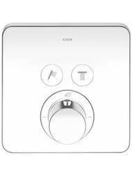 Смеситель Axor ShowerSelect 36707340 встраиваемый, наружняя часть, шлиф. черный хром