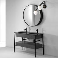 ������� ��� �������� Cielo CATINO DOPPIO (1100�585�830) ��������, ���� matt black CASTDNM