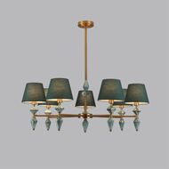 Люстра на штанге Lumion Classi Vermont 8275/7, латунь