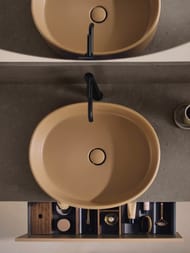 Раковина накладная Duravit Balcoon 550 x 450 DuraShield, терракот матовая 241055AM79 — изображение 5