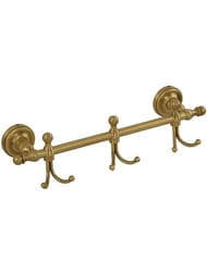 Migliore Mirella Планка с 3-мя двойными крючками 36 см бронза 24913 (ML.MRL-M039.BR)