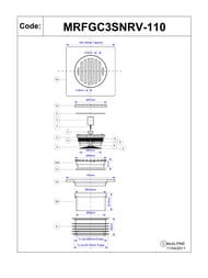 ����-������� McAlpine (150�150) ������� ����.�����,"����� ������" � �������� MRFGC3SNRV-110