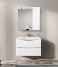 Зеркальный шкаф BelBagno MARINO 700х150х750 подсветка LED, правый MARINO-SPC-700/750-1A-BL-P-R