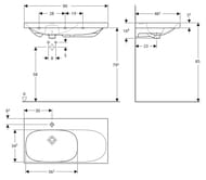 �������� Geberi Acanto 900x480 ������� ������, �����, ��������� ��� ���������, ������� 500.625.01.2