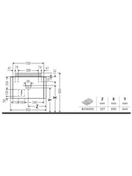 ����� ��� �������� Duravit Happy D.2 Plus 650�354�480 1 ����, ����� ������ HP494002222