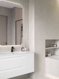 Керамогранитная плитка Ceradim Stone Divine Grey  (600х1200х8) серый,матовый 9999304514 (кв.м.)