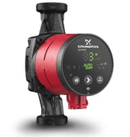 Насос циркуляционный GRUNDFOS New ALPHA2 32-80 N 180, нерж.сталь, с гайками, 99411449