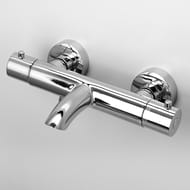 Смеситель для ванны/душа WasserKRAFT Berkel 4811 Thermo настенный, термостат, короткий излив, хром