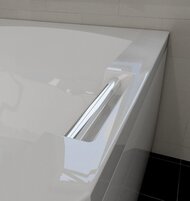 Ванна акриловая RIHO GETA 170х90 L без гидромассажа, асимметричная левая (установка в правый угол)