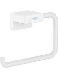 Держатель туалетной бумаги Hansgrohe AddStoris 41771700 настенный, без крышки, белый матовый