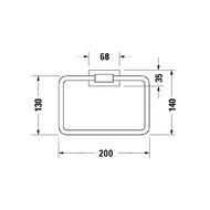 ������������������-������ DURAVIT Karree ����: ���� 0099611000