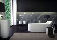 Ванна отдельностоящая Knief Pearl (1820x800x500) искусственный камень, белый глянец 0600-050-02