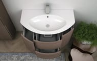 ����� ��� ���������� Cezares EDEN (91x51x55) 2 �����, 2 ������ 55070 Rovere Scuro Soft