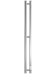 Полотенцесушитель электрический STOUT Rock quadro 120х08 Полированный 2 опоры SHQ-R1Q0-012008