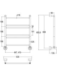 ����������������� ������� Margaroli Mini 3-486-6 (655,5�535) ����������� ������, 34864706BGN