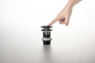 Сливной набор для раковины AQUATEK, матовый черный AQ6002MB