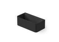 Ванна отдельностоящая Dea Design DD8805 1600 16 (1600х800х560), прямоуг, слив-перел, д/к, черный