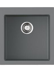 Мойка Omoikiri BOSEN 47-GR (470х500х220) врезная, тетогранит, leningrad grey 4993594