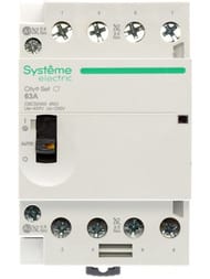Контактор Systeme Electric City9 Set 4P 4НО 63A AC 400В-230В C9C32463