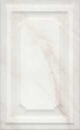 Плитка настенная KERAMA MARAZZI Гран Пале (250х400) панель, белая 6357 (кв.м.)