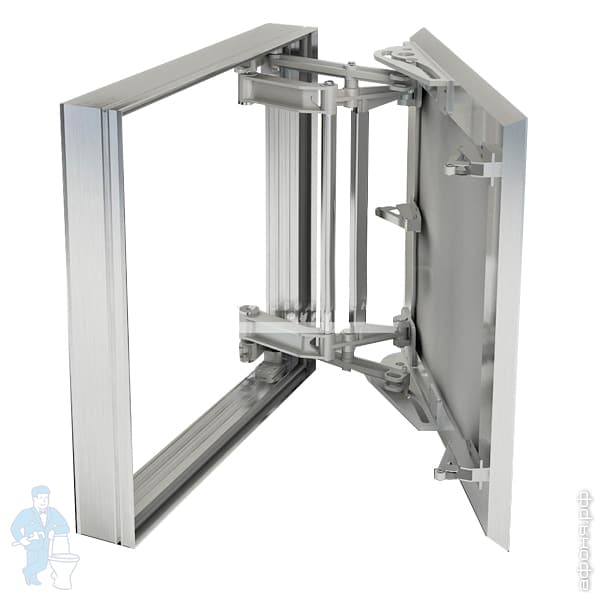 Лючок ревизионный ХАММЕР Слава ВхШ:1000х600 под плитку, металлический ...