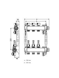 TECE ��������� �������� ��� ������� ���� 1'' � 3/4'' (���������), 5 �������� 77310005
