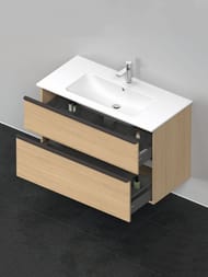 ����� ��� �������� Duravit D-Neo 1010x625�462 ���������, 2 �����, ����������� ��� DE4363004300000
