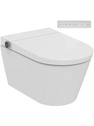 Унитаз подвесной Ideal Standard i life E 412х610х425 с крышкой-биде, белый K875501